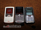 Sony Ericsson W800i, K750i ter K700i
