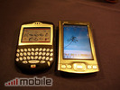 RIM Blackberry 7230 in Palm Tungsten T5